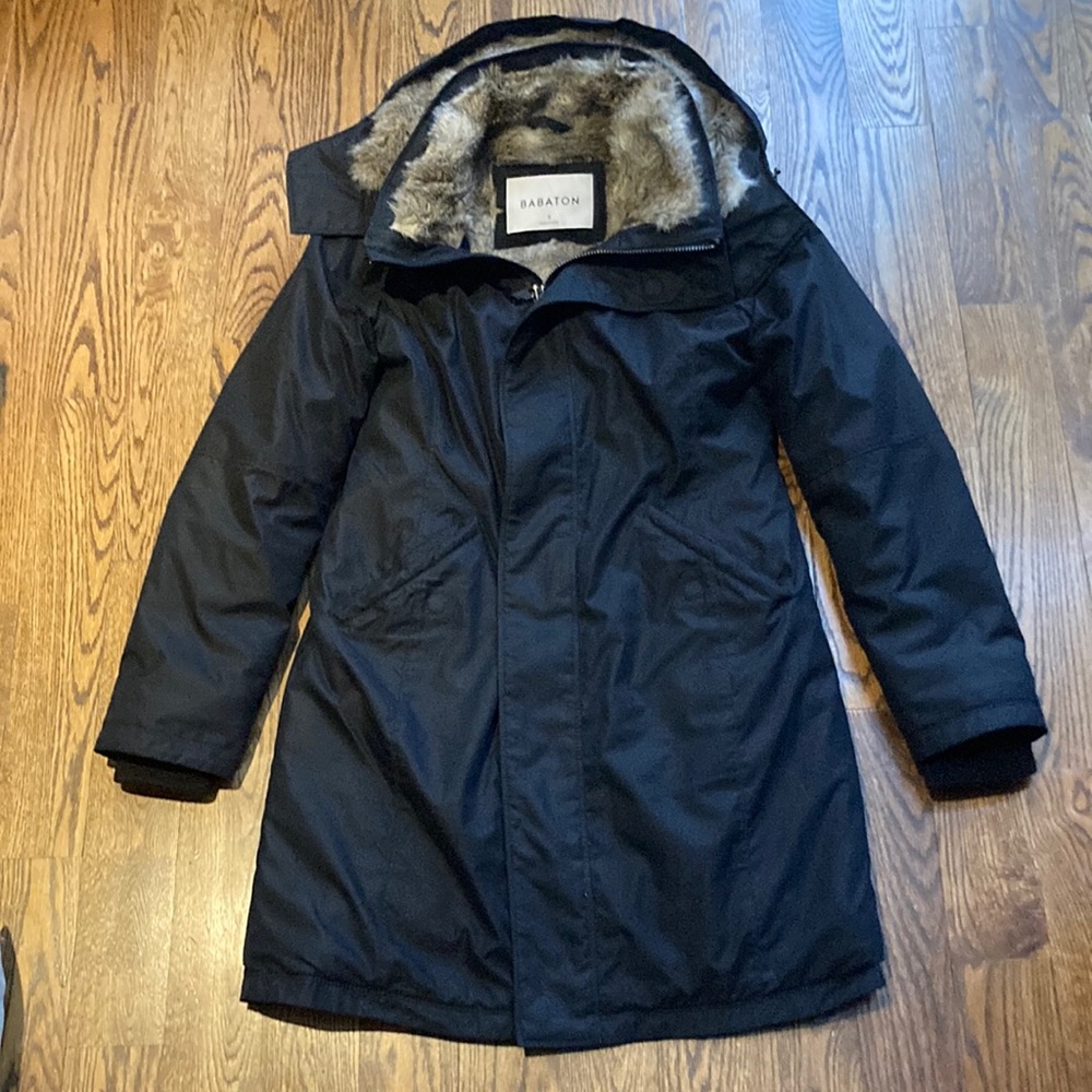 Black Aritzia Oskar Parka